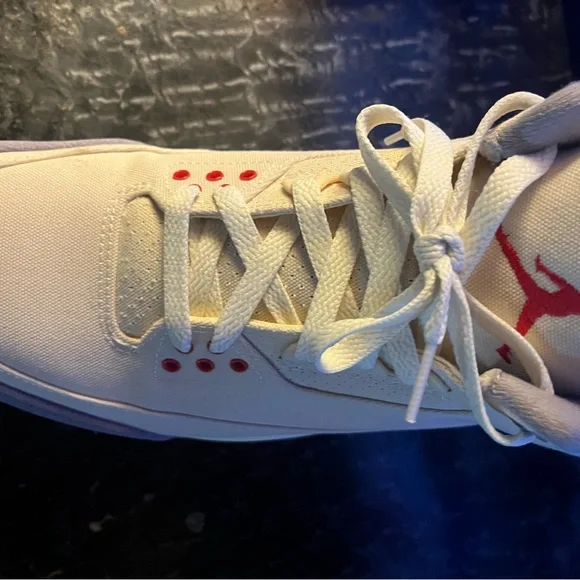 Jordan Sneakers - White and Red - Picture 5 of 10